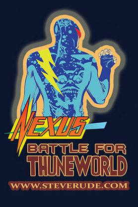 Nexus 4x6 Sticker SET - Steve Rude Art