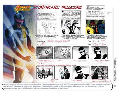 How to Draw the Animated Nexus (2021) Remastered (Damaged) - Steve Rude Art