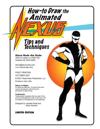 How to Draw the Animated Nexus (2021) Remastered Download - Steve Rude Art