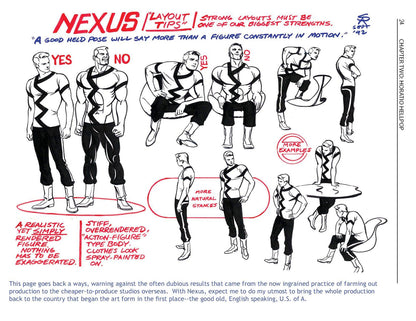 How to Draw the Animated Nexus (2021) Remastered (Damaged) - Steve Rude Art