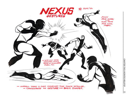 How to Draw the Animated Nexus (2021) Remastered (Damaged) - Steve Rude Art