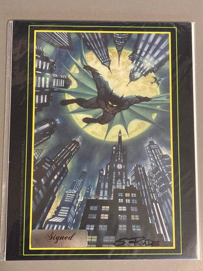 Batman over Gotham Print 11x17 - Steve Rude Art