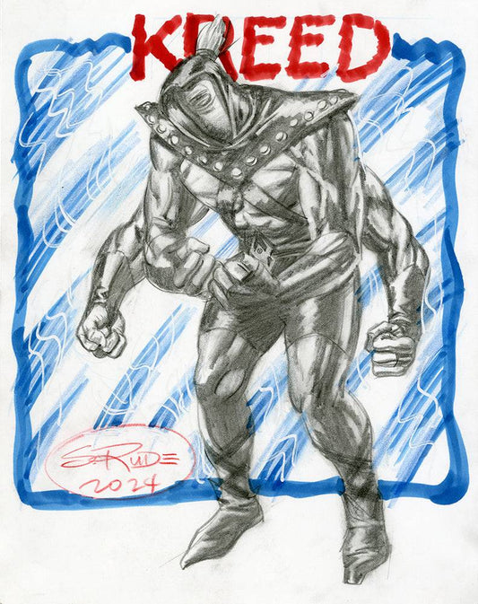 Kreed 2024 Patreon Sketch - Steve Rude Art