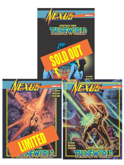 Nexus V2: Battle for Thuneworld Graphic Novel Presale (9x12)