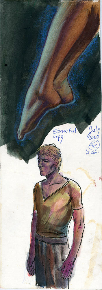 Set of 3 - Hellboy / Star Wars / Fawcett Painted Studies