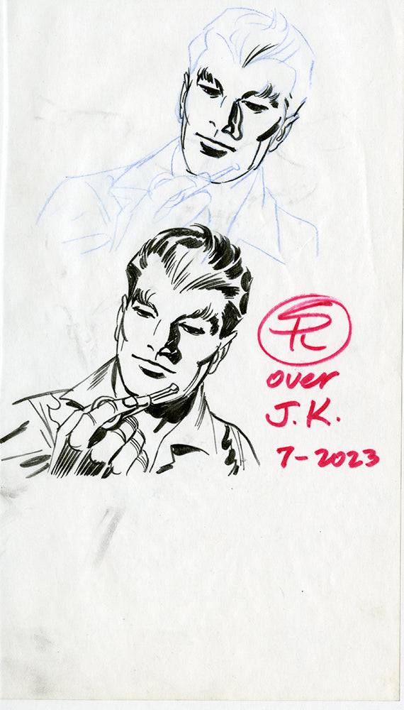 Over Jack Kirby Drawing - Steve Rude Art