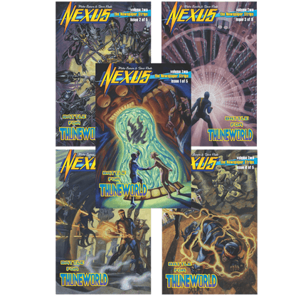 Nexus Battle for Thuneworld v2 Comicbook Miniseries - Steve Rude Art