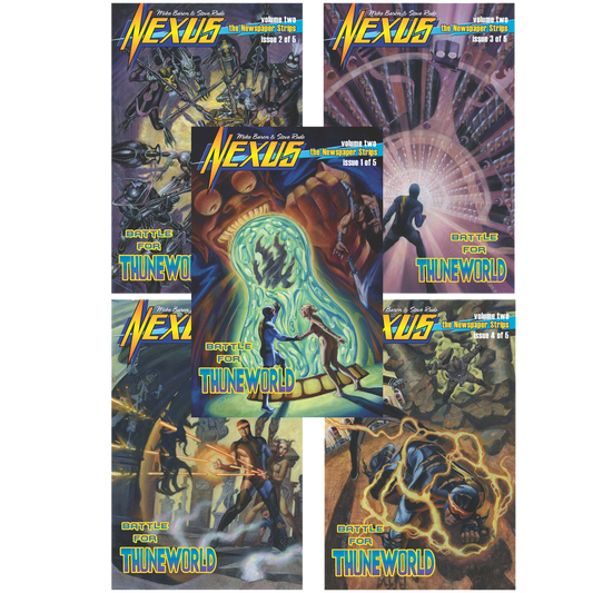 Nexus Battle for Thuneworld v2 Comicbook Miniseries - Steve Rude Art