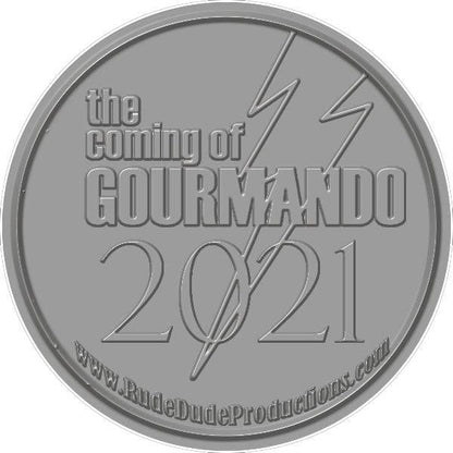 Nexus The Coming of Gourmando Challenge Coin - Steve Rude Art