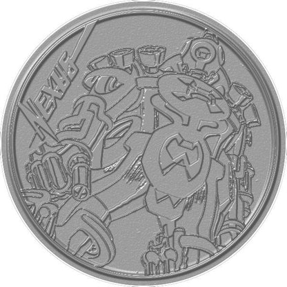 Nexus The Coming of Gourmando Challenge Coin - Steve Rude Art