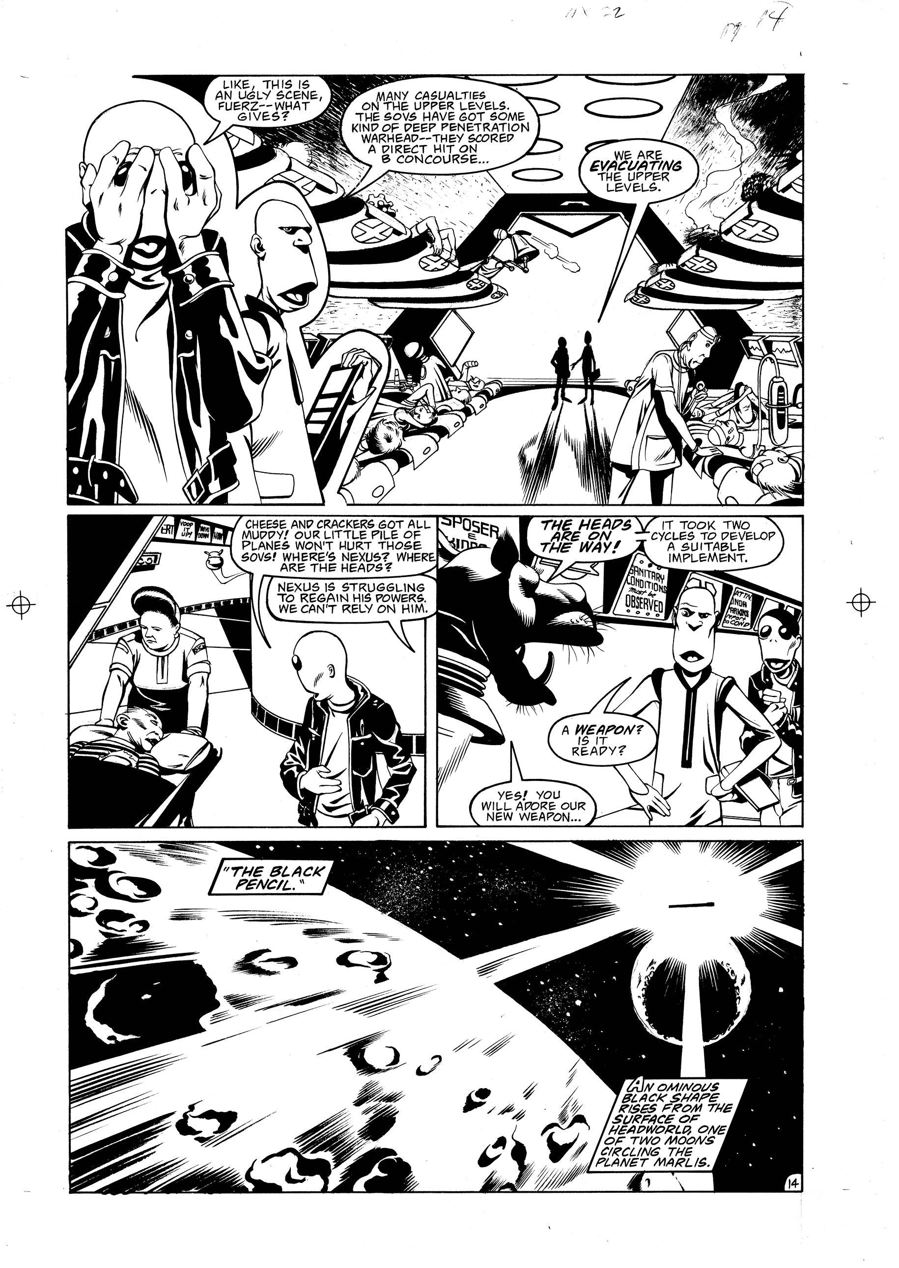 Nexus 22 Page 14 - Steve Rude Art