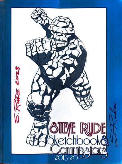 The Thing 2015-2020 Blank Sketchbook 1 - Steve Rude Art