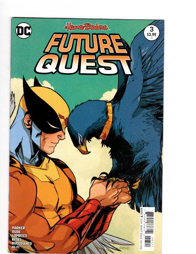 FUTURE QUEST  #3 (Variant Cover) - Steve Rude Art